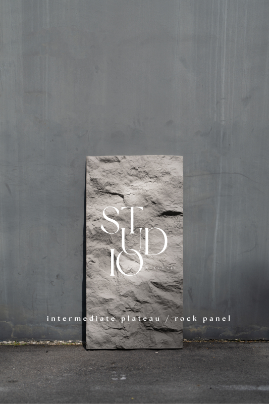 Intermediate Plateau Rock Panel